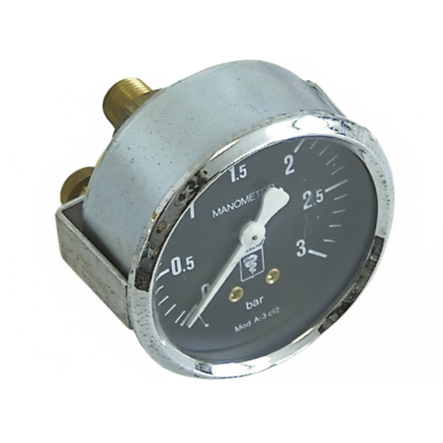 Horeca Parts - Manometr ø 60 mm zakres ciśnienia 0–3 bar gwint 1/4" oznaczenie 1–1,5 - Ekspres do kawy Bezzera