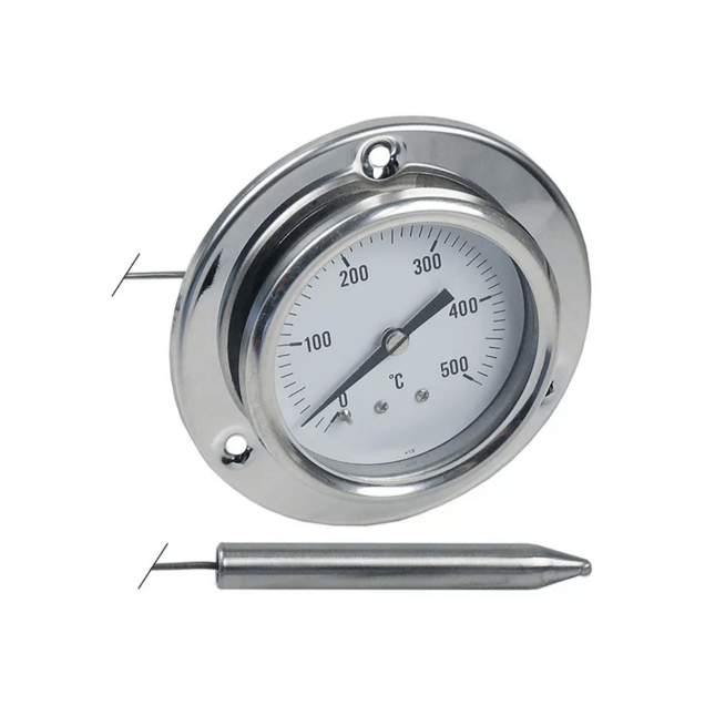 Horeca Parts - Termometr śr. mocowania 60mm temp. max 500°C od 0 do 500°C śr. czujki 10mm dł. czujki 63mm (5108226)