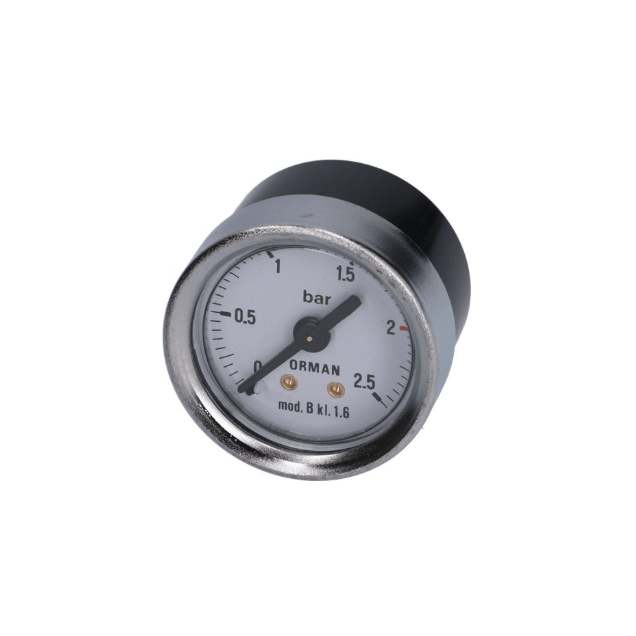 Horeca Parts - Manometr z podłączeniem z tyłu, gwint 1/8", ø 44 mm, zakres ciśnienia 0–2,5 bar - Ekspres do kawy Wega (1245100)