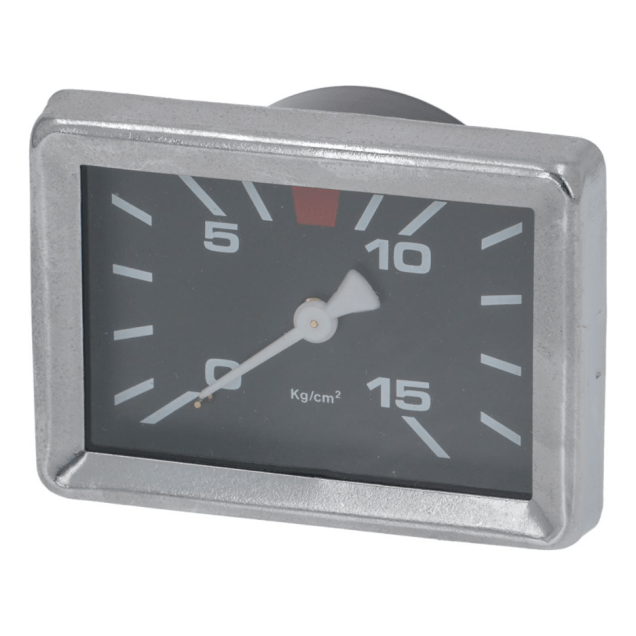 Horeca Parts - Manometr ø 52 mm, zakres ciśnienia 0 do 15 bar, przyłącze z tyłu, oznaczenie 6/7, złącze męskie 1/4" - Ekspres do kawy Marcfi-Ancas (1245576)