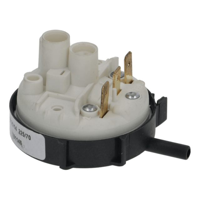 Horeca Parts - Hydrostat / Pressostat, zakres ciśnienia 225/70 mbar, połączenie 6 mm, ø 58 mm - Angelo Po (3320042)