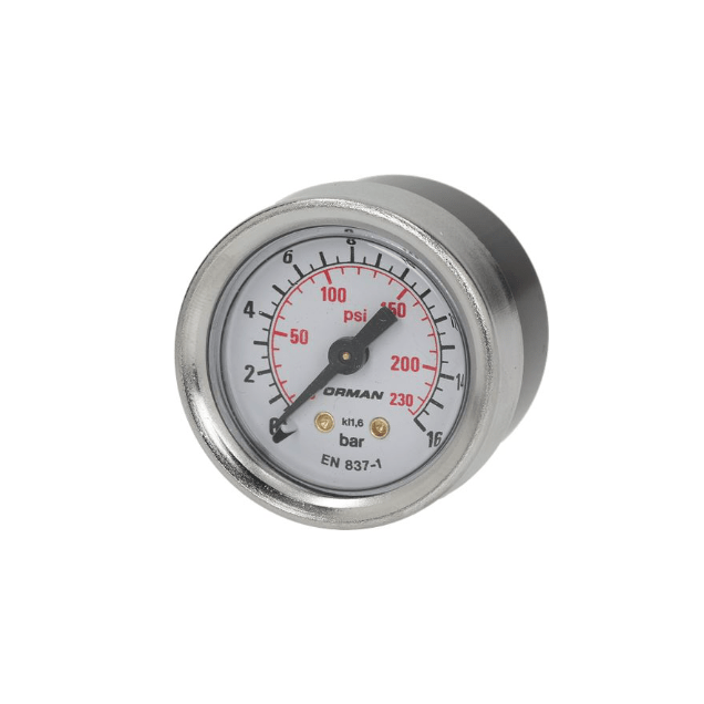 Horeca Parts - Manometr z gwintem 1/8" ø 41 mm do ekspresu ciśnieniowego zakres ciśnienia 16 bar - Ekspres do kawy Rancillo (1245012)