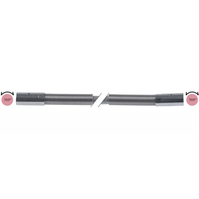 Horeca Parts - Wąż spryskiwacza obrotowy podł. 1/2" dł. 850mm temp max. 90°C stal nierdzewna (5114599)