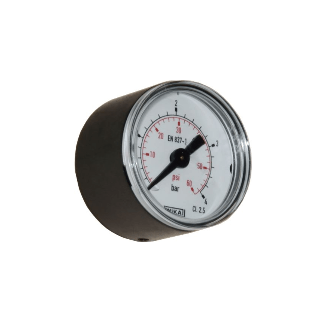 Horeca Parts - Manometr z przyłączem tylnym centralnym, gwint 1/8", ø 40 mm, zakres ciśnienia 0–6 bar - Piec kowekcyjny Palux (7159935)