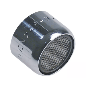 Horeca Parts - Aerator JET SWIRL kompletny M22x1, przepływ ok. 22 L/min (3 bar), wersja z wkładem z tworzywa sztucznego, materiał: mosiądz chromowany i tworzywo sztuczne, z uszczelką.