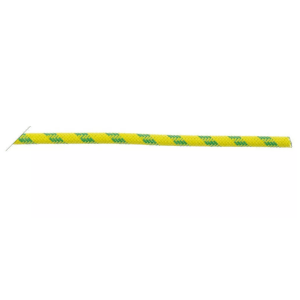 Horeca Parts - Przewód miedziany niklowany w izolacji silikonowej z włóknem szklanym, przekrój 1,5 mm², długość 10 m, kolor zielono-żółty, 300/500 V, zakres temperatur -60 do +200°C maks. 250°C