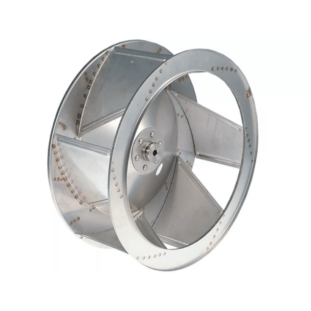 Horeca Parts - Koło wentylatora D1 ø 350mm H1 135mm łopatki 6 D2 ø 10mm D3 ø 10mm H2 37,5mm - Piec konwekcyjny Zanussi (3240738)
