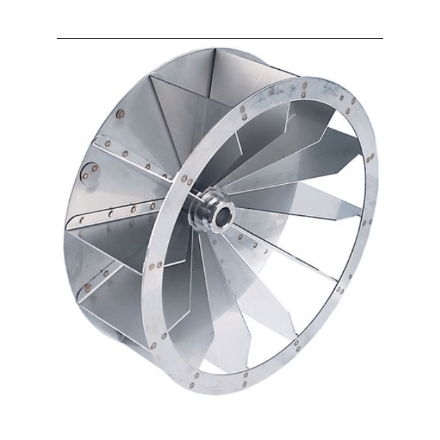 Horeca Parts - Koło wentylatora D1 ø 300mm H1 100mm łopatki 12 D2 ø 19,5mm D3 ø 23mm H2 46mm (5175346)