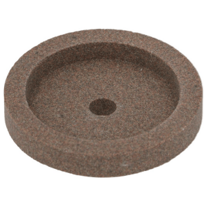 Horeca Parts - Kamień szlifierski, ø 45 mm, otwór 6 mm, z fazą, bez piasty, grubość 10 mm, granulacja delikatna, waga 0,020 kg