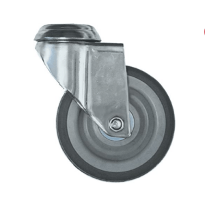 Horeca Parts - Kółko obrotowe z otworem pod śrubę, wys. 159 mm, otwór ø 12 mm, koło ø 125 mm, szer. 30 mm - Piec konwekcyjny Zanussi (5113538)