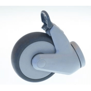 Horeca Parts - Kółko obrotowe z otworem pod śrubę, wys. 135 mm, z hamulcem obrotowym, otwór pod śrubę ø 10,3 mm, koło ø 100 mm, szer. 30 mm - Retigo (5118847)