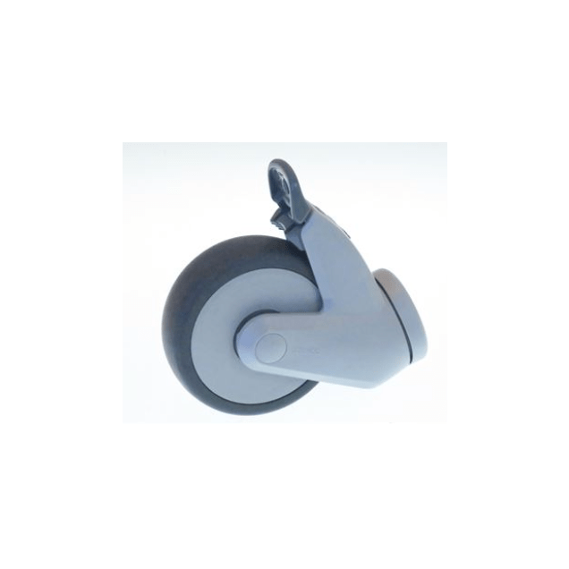 Horeca Parts - Kółko obrotowe z otworem pod śrubę, wys. 135 mm, z hamulcem obrotowym, otwór pod śrubę ø 10,3 mm, koło ø 100 mm, szer. 30 mm - Retigo (5118847)