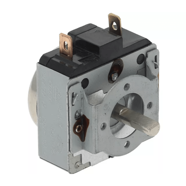 Horeca Parts - Timer DKJ-Y, 1-biegunowy, czas pracy 5 min, 16 A, wałek 6x4,6 mm, dł. wałka 15 mm - Asaki, Makro-Professional, Metro-Professional (7151837)