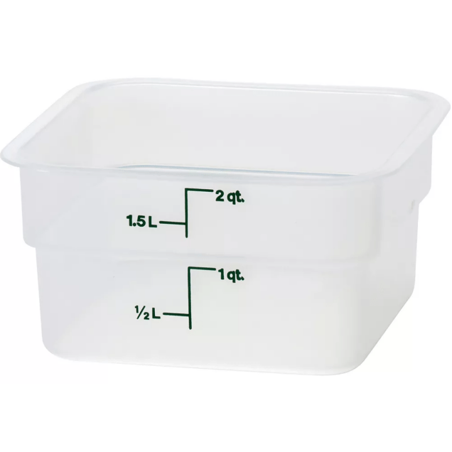 Horeca Parts - Pojemnik przezroczysty gł. 100mm dł. 185mm szer. 185mm poj, 1,9l (5242848)
