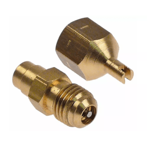 Horeca Parts - Zawór Schradera kompletny, połączenie lutowane 6 mm, do kostkarki do lodu,  waga 0,020 kg - ITV