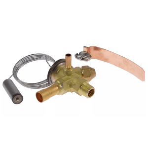 Horeca Parts - Zawór rozprężny termostatyczny TEN2 068Z3386–068Z3634, 3/8" SAE – 12 mm ODS, R134a, wyrównanie zewnętrzne 6 mm ODS, zakres temperatur -40 do +10°C - Danfoss