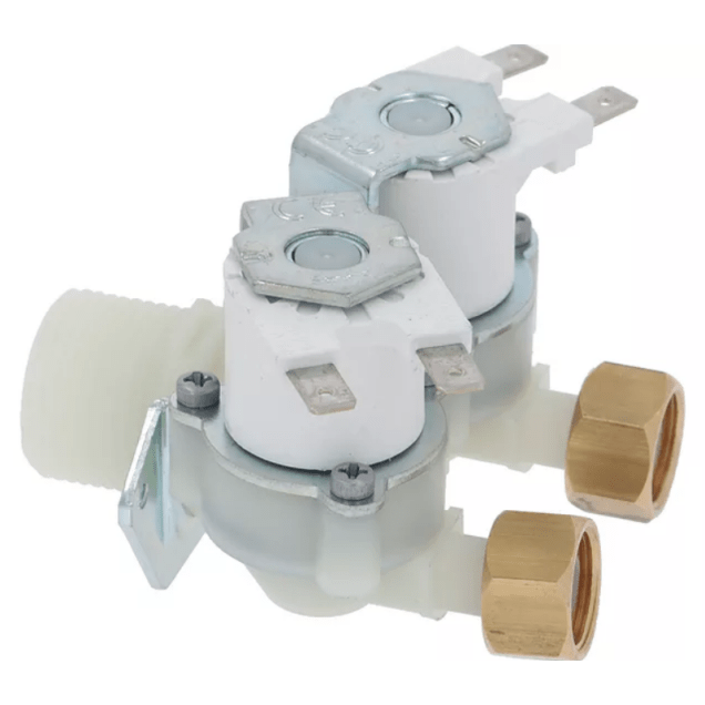 Horeca Parts - Elektrozawór 2-drogowy 180°, 230 V 50/60Hz, t.max. 60°C, wlot 3/4", wylot ø 10,5 mm - RPE