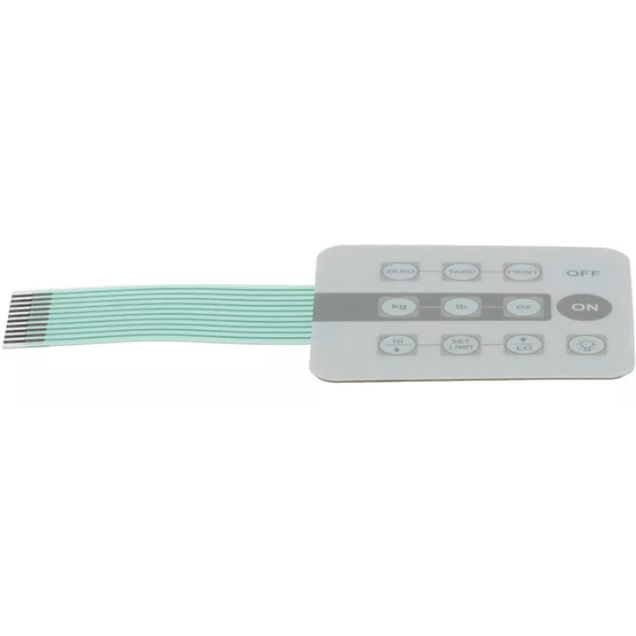 Horeca Parts - Klawiatura L-EQ 10/2, Samoprzylepna - Waga Sirman (5153989)