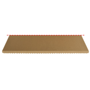 Horeca Parts - Płyta szamotowa, dł. 1025 mm, szer. 500 mm, wys. 15 mm, pozycja montażowa dolna (5174162) UWAGA WYSYŁKA PALETOWA (200 ZŁ NETTO!)