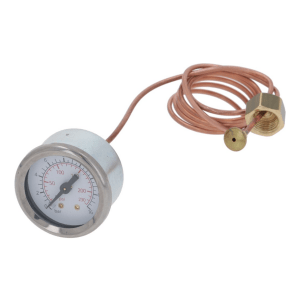 Horeca Parts - Manometr ø 41 mm zakres ciśnienia 0-16 bar ze skalą PSI gwint 1/4" IT - Crem, Eunasa