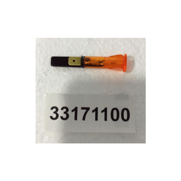 Horeca Parts - Lampka kontrolna - 400V żółta/pomarańczowa - Ø10 mm - Frytownica GGM Gastro