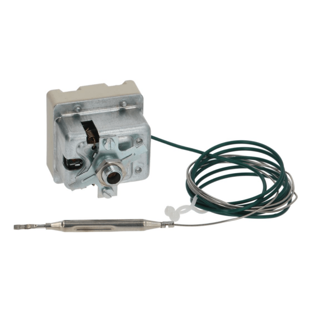 Horeca Parts - Termostat bezpieczeństwa, temperatura wyłączenia 230 °C, 3-biegunowy, 3NC, 20 A, czujnik ø 6 mm, dł. czujnika 79 mm - Frytownica elektryczna Berto's (33070800)