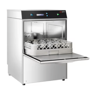 Horeca Parts - Zmywarka do szkła dwuściankowa podblatowa, sterowanie elektromechaniczne, 2,97 kW - GGM GLS300M
