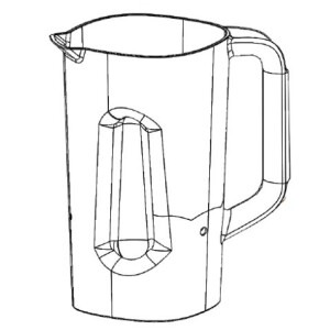 Horeca Parts - Pojemnik - Hamilton Beach HBB908R