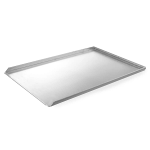 Horeca Parts - Blacha wypiekowa z 3 rantami, 600 x 400 x (H) 20 mm, Hendi