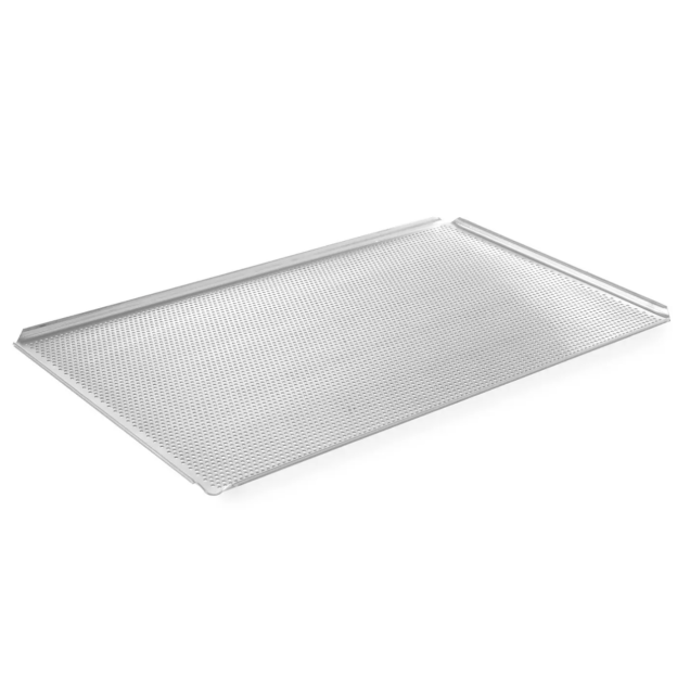 Horeca Parts - Blacha wypiekowa GN 1/1 z 4 rantami, 530 x 325 x (H) 10 mm, Hendi