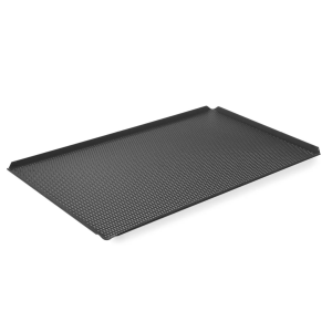 Horeca Parts - Blacha wypiekowa perforowana GN 1/1 z 4 rantami, 530 x 325 x (H) 10 mm, Hendi