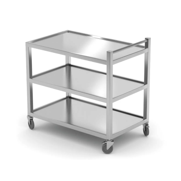 Horeca Parts - Wózek 3-półkowy spawany, 800 x 500 x (H) 850 mm, Hendi