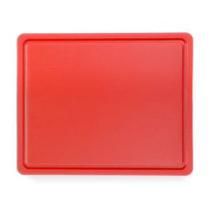 Horeca Parts - Deska do krojenia HACCP GN 1/2, Hendi, GN 1/2, czerwony, 325x265 mm
