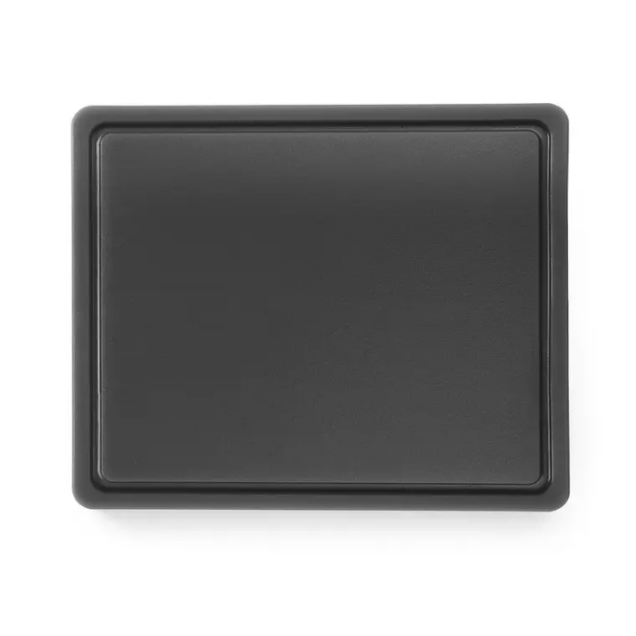Horeca Parts - Deska do krojenia HACCP GN 1/2, czarna, 325 x 265 mm, Hendi