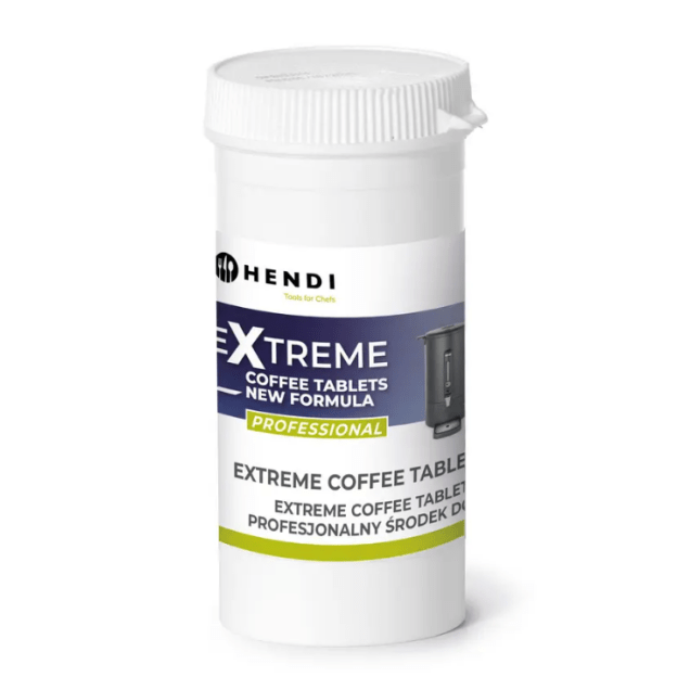 Horeca Parts - Tabletki myjące do ekspresów, 25 tabletek, Hendi (Extreme Coffee Tablets NEW FORMULA)