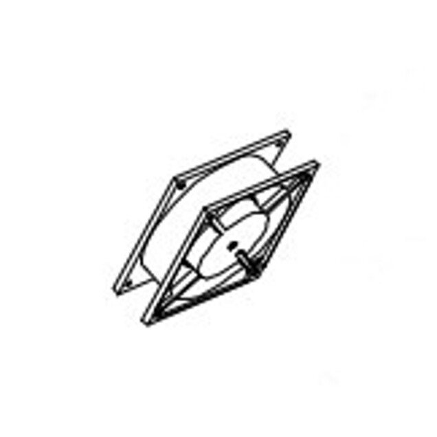 Horeca Parts - Wentylator 12V DC, 0,3A, 4,2W, dł. przewodu 320 mm - Stół chłodniczy Hendi 236789