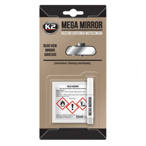 Horeca Parts - K2 Szybkoschnący klej do lusterka wstecznego oraz innych powierzchni gładkich 6ml MEGA MIRROR