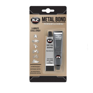Horeca Parts - K2 Klej epoksydowy do łączenia metali, o przemysłowej wytrzymałości 56,7G METAL BOND