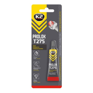 Horeca Parts - K2 PROLOK T275 Klej beztlenowy do blokady śrub, duża siła, czerwony 6ml