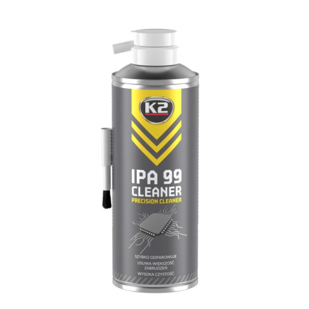 Horeca Parts - K2 Cleaner - alkohol izopropylowy w sprayu z aplikatorem i pędzelkiem, czystość 99% IPA99 400ML