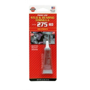 Horeca Parts - K2 Klej do gwintów i blokady śrub, czerwony, duża siła STUD&BEARING 6ml