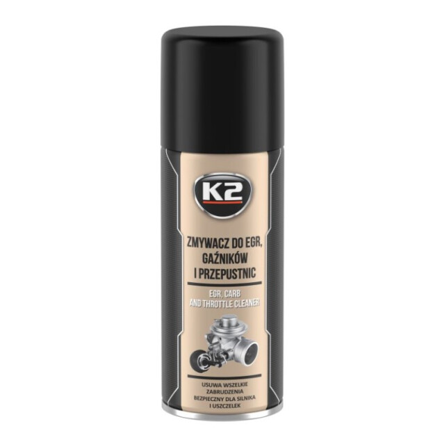 Horeca Parts - K2 Zmywacz / wysokociśnieniowy środek w sprayu do czyszczenia zaworów EGR 400ml