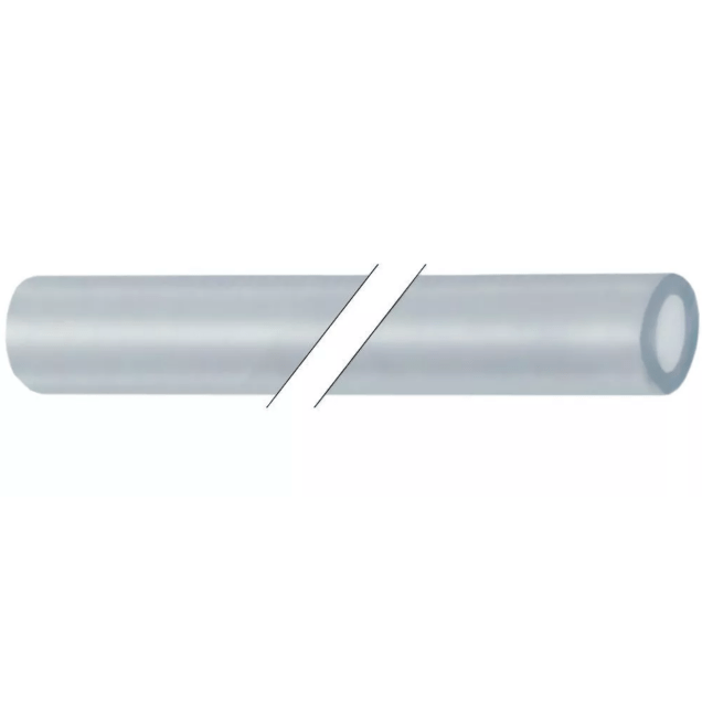 Horeca Parts - Wąż silikonowy, ID ø 4 mm, ED ø 7 mm, długość 5 m, przezroczysty, t.max 200°C, do dozownika perystaltycznego