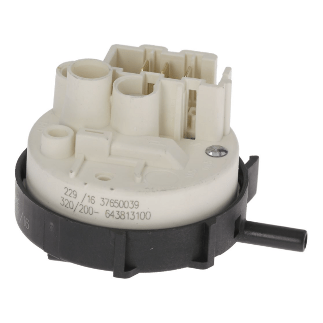 Horeca Parts - Hydrostat / Pressostat, zakres ciśnienia 320/200 mbar, połączenie 6 mm, ø 55 mm - Makaroniarka Zanussi (541471)
