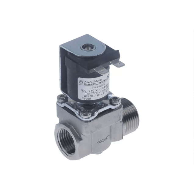 Horeca Parts - Elektrozawór 2-drożny 230V wej. 3/4" wyj. 1/2" dł. 57mm - Animo (370600)