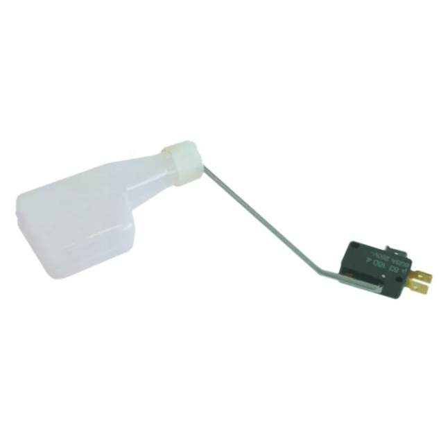 Horeca Parts - Przełącznik pływakowy 250V 6A 1CO (1NO + 1NC) długość 190 mm, złącze Faston 6,3 mm, do kostkarki do lodu - ITV