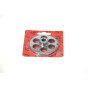 Horeca Parts - Sitko 16 mm - Maszynka do mięsa typ 12 (SALVINOX, rodzaj Enterprise, wym. 70mm)