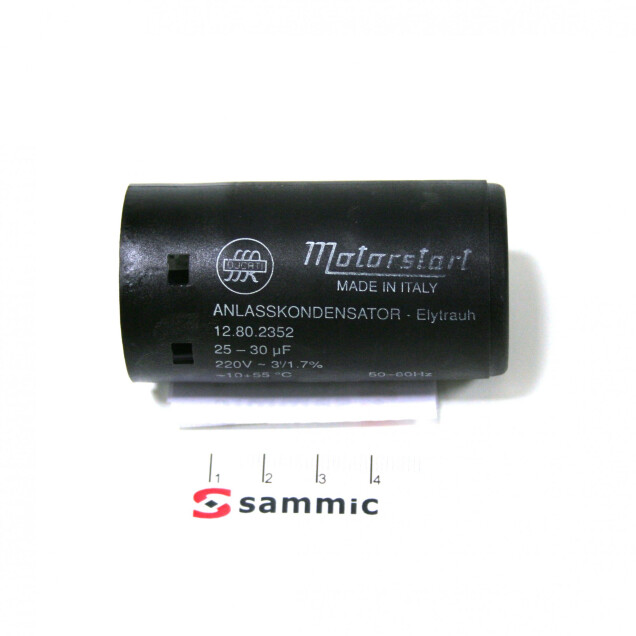 Horeca Parts - Kondensator 25-30uF 250 V - Obieraczka do ziemniaków Sammic PP-6+, PP-12+, PPC-6+, PPC-12+