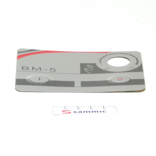 Horeca Parts - Naklejka na panel kontrolny - Mikser planetarny Sammic BM-5
