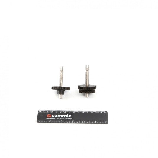 Horeca Parts - Wałek przekładni ramienia ubijającego (komplet 2 sztuk) - mikser ręczny Sammic TR-350, TR-550, TR-750, 3030380, 3030382, 3030148, XM-21, XM-22, MB-21, B-20